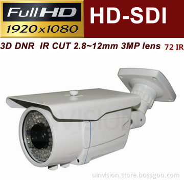 Waterproof Bullet HD Sdi IR Security Surveillance CCTV Camera (UV-SDI5622-72)